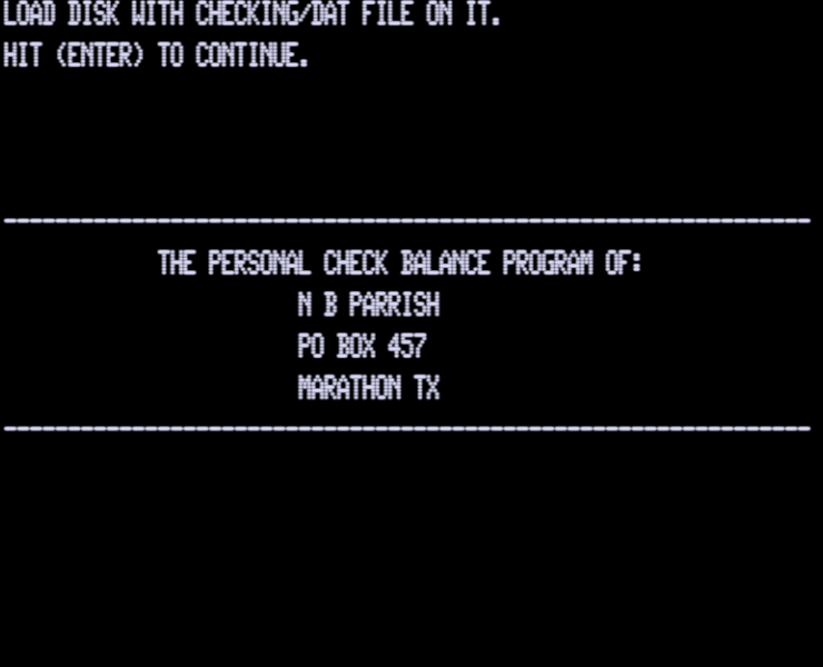 Screen shot